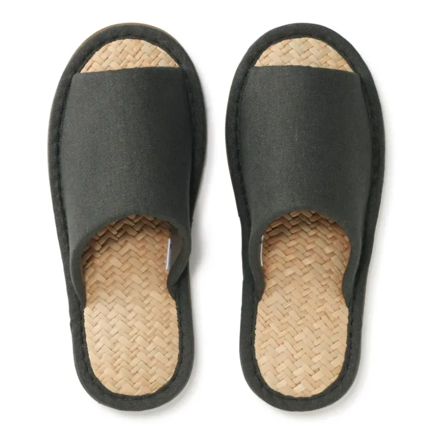 Malay Grass Open Toe Slippers