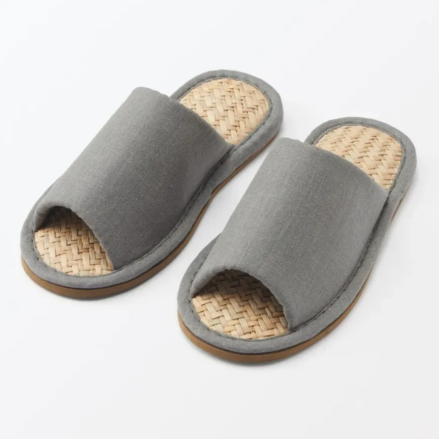 Malay Grass Open Toe Slippers