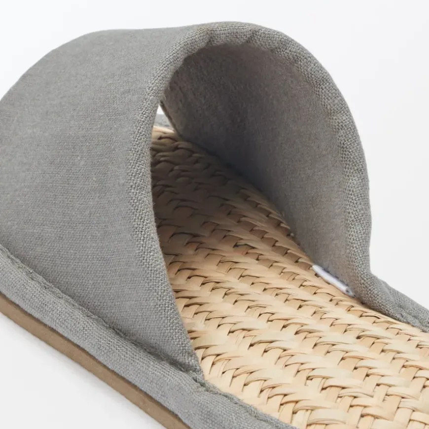 Malay Grass Open Toe Slippers