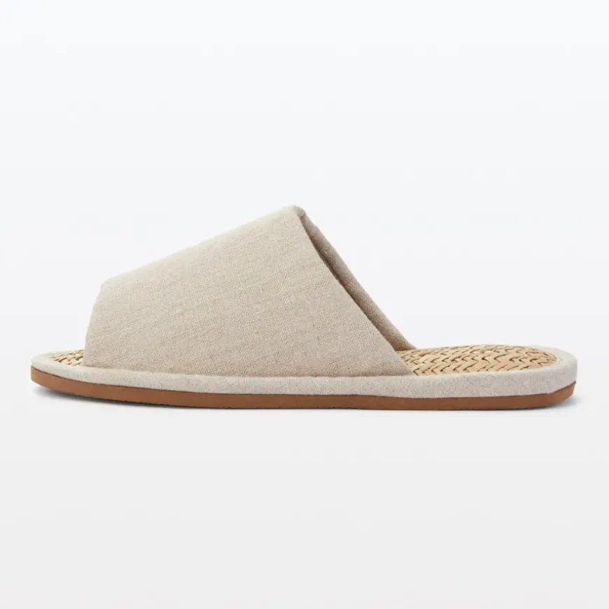 Malay Grass Open Toe Slippers