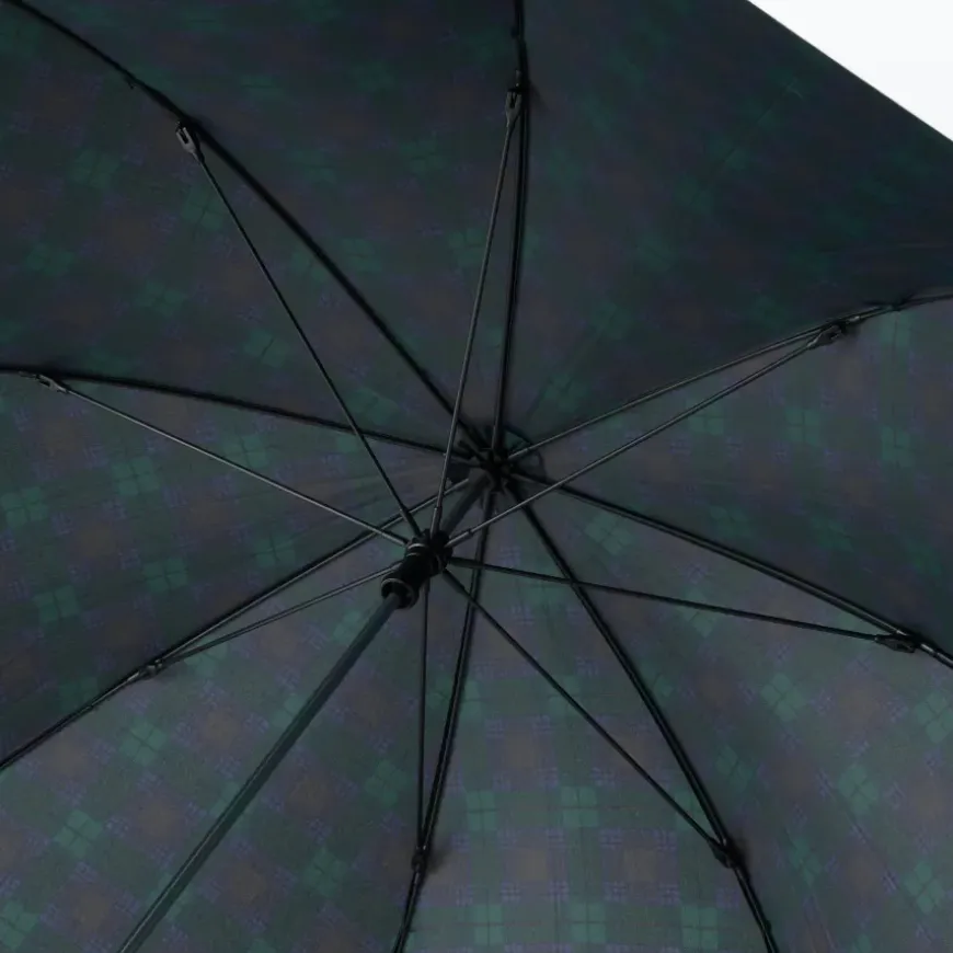 Markable Umbrella Dark Green Check