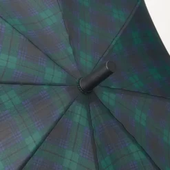 Markable Umbrella Dark Green Check