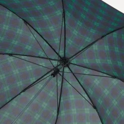 Markable Umbrella Dark Green Check