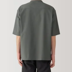 Men's Breathable Half Sleeve Collar Shirt