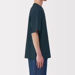 Men's Breathable Henley Woven T-Shirt