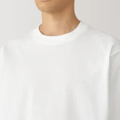 Men's Brushed Crew Neck Long Sleeve T-Shirt
