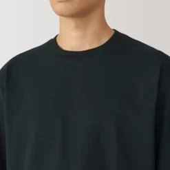 Men's Brushed Crew Neck Long Sleeve T-Shirt