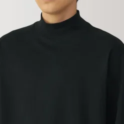 Men's Brushed High Neck Long Sleeve T-Shirt