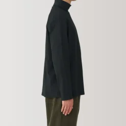 Men's Brushed Turtleneck Long Sleeve T-Shirt