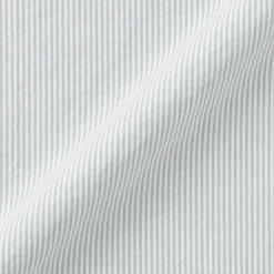 Men's Cool Touch Henley Neck Short Sleeve Woven Striped T-Shirt
