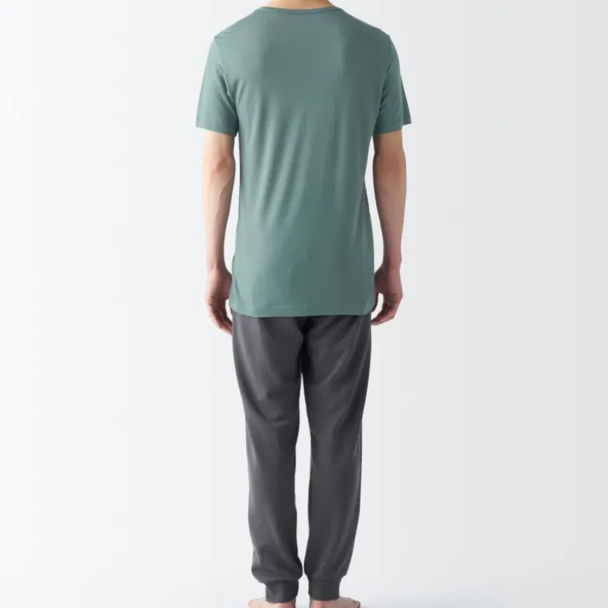 Men's Cool Touch Smooth Crew Neck Short Sleeve T-Shirt