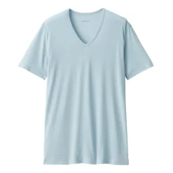 Men's Cool Touch Smooth V-Neck Short Sleeve T-Shirt