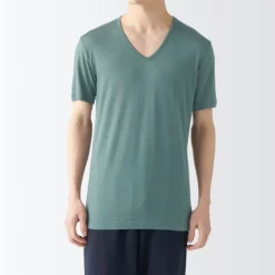 Men's Cool Touch Smooth V-Neck Short Sleeve T-Shirt