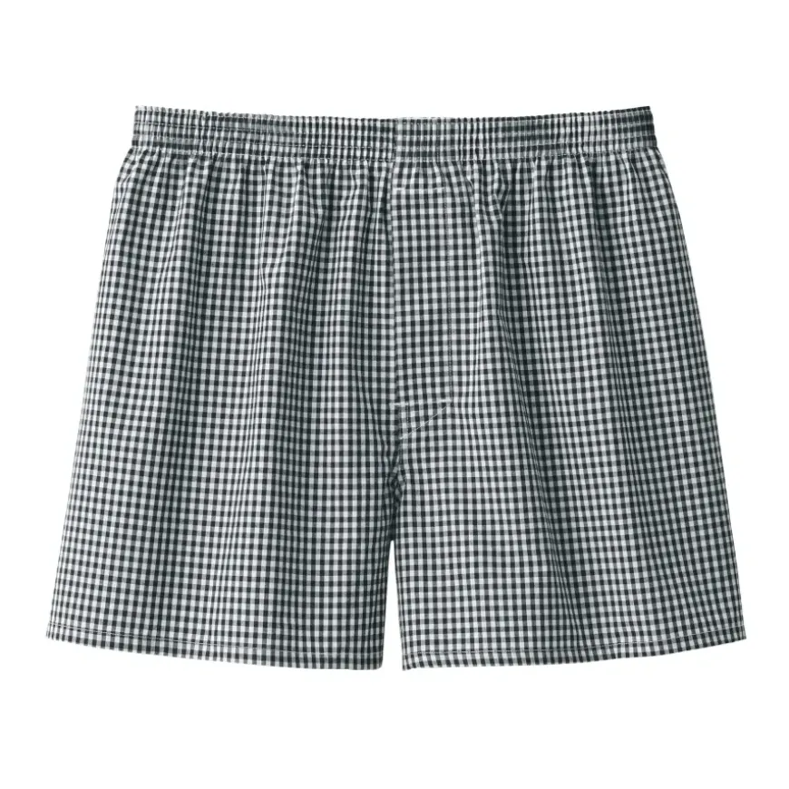 Men's Cotton Broadcloth Front Open Trunks