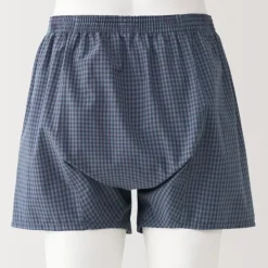 Men's Cotton Broadcloth Front Open Trunks