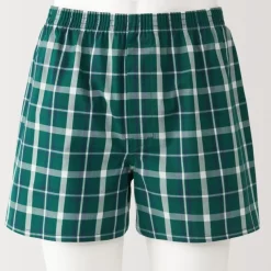 Men's Cotton Broadcloth Front Open Trunks