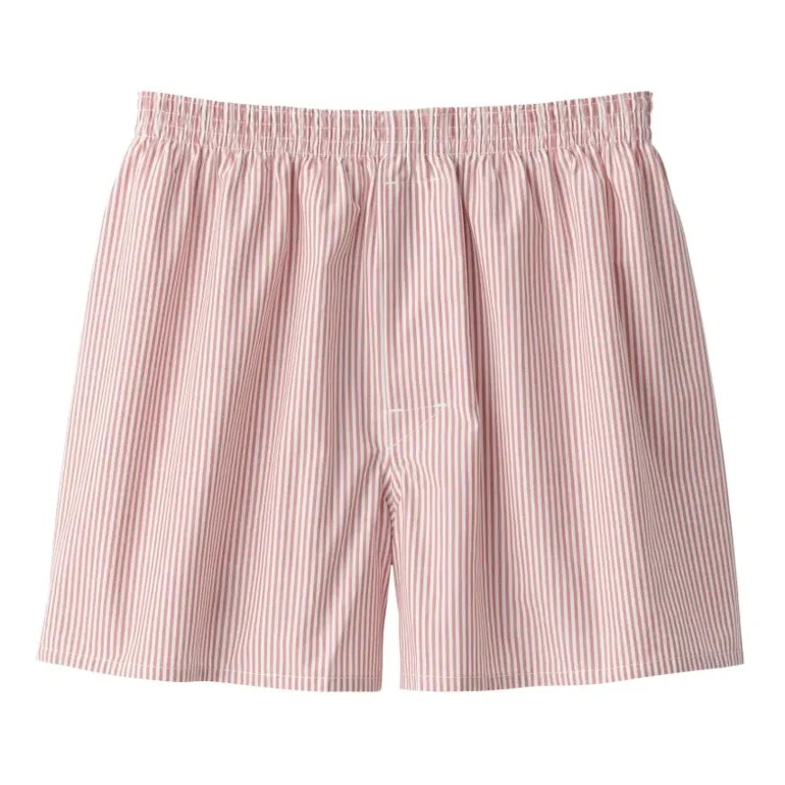 Men's Cotton Broadcloth Front Open Trunks