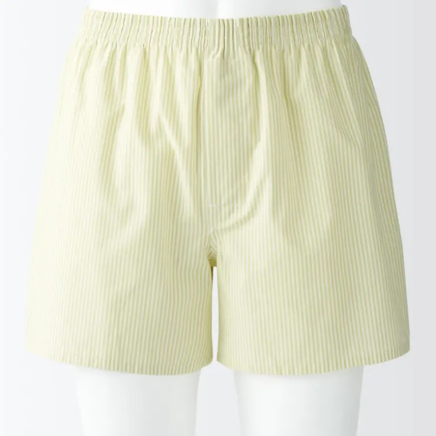 Men's Cotton Broadcloth Front Open Trunks