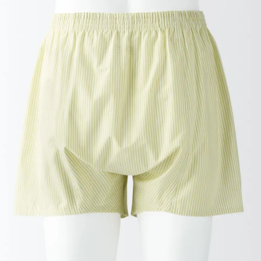 Men's Cotton Broadcloth Front Open Trunks