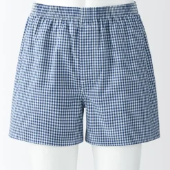 Men's Cotton Broadcloth Front Open Trunks