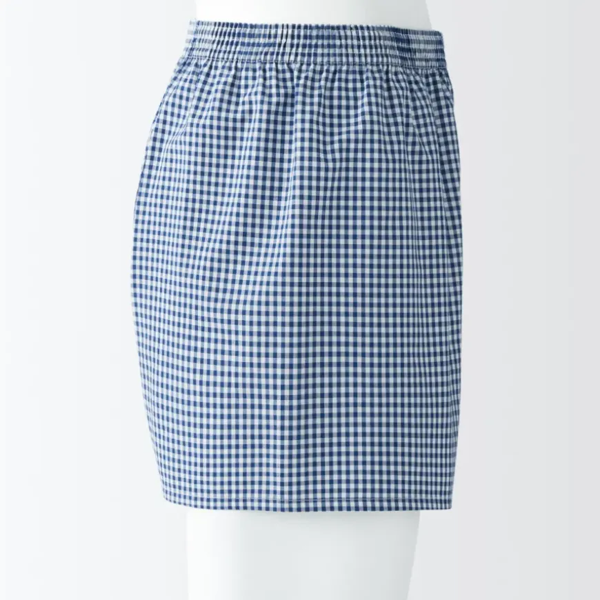 Men's Cotton Broadcloth Front Open Trunks