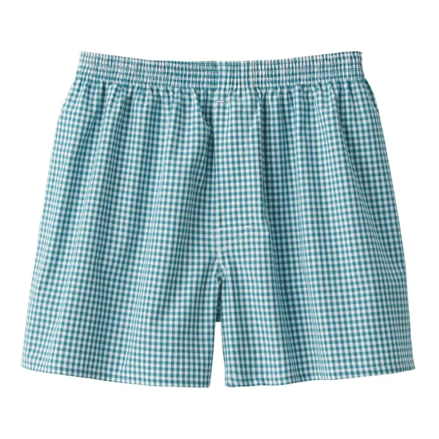 Men's Cotton Broadcloth Front Open Trunks