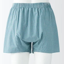 Men's Cotton Broadcloth Front Open Trunks