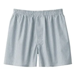 Men's Cotton Broadcloth Front Open Trunks