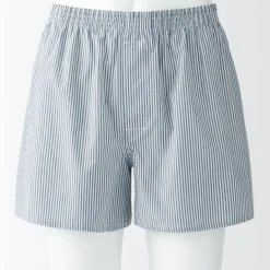 Men's Cotton Broadcloth Front Open Trunks