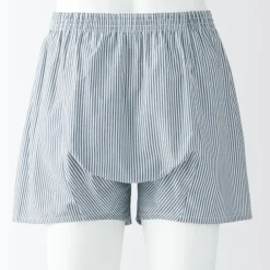 Men's Cotton Broadcloth Front Open Trunks