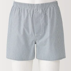 Men's Cotton Broadcloth Front Open Trunks