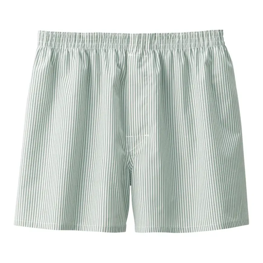Men's Cotton Broadcloth Front Open Trunks