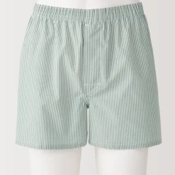 Men's Cotton Broadcloth Front Open Trunks