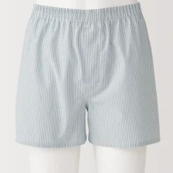 Men's Cotton Broadcloth Front Open Trunks