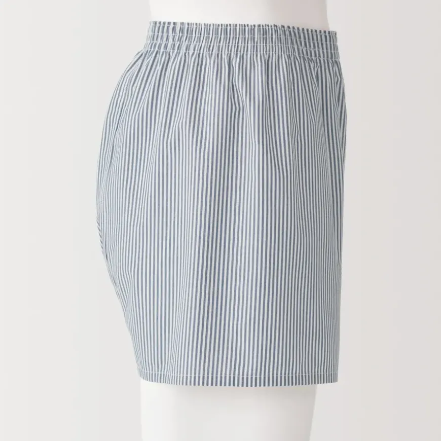Men's Cotton Broadcloth Front Open Trunks