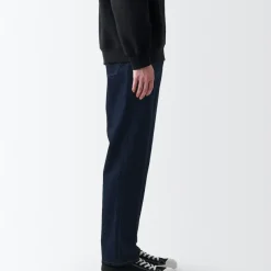 Men's Denim Regular Pants Dark Navy (L 30inch / 76cm)