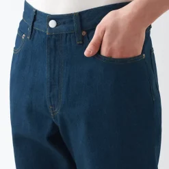 Men's Denim Regular Pants Blue (L 30inch / 76cm)
