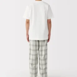 Men's Double Gauze Short Sleeve Loungewear Set