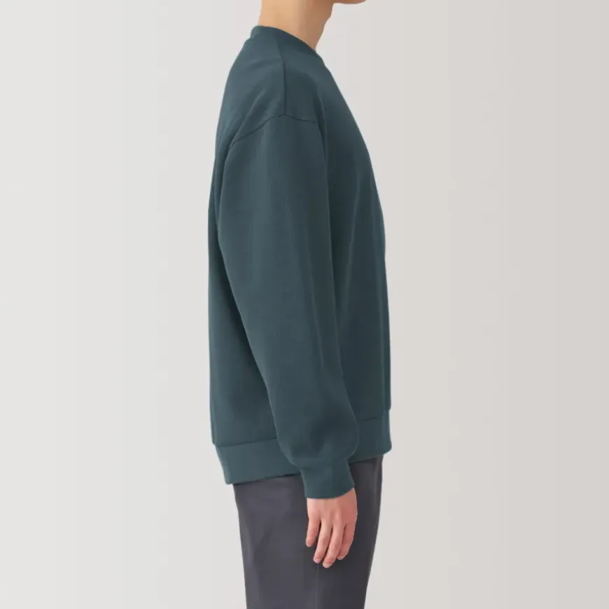 Men's Double Knitted Crew Neck Pullover