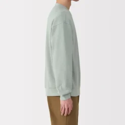 Men's Double Knitted Crew Neck Pullover