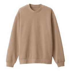 Men's Double Knitted Crew Neck Pullover
