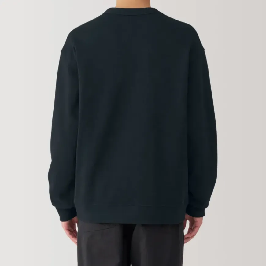 Men's Double Knitted V Neck Cardigan