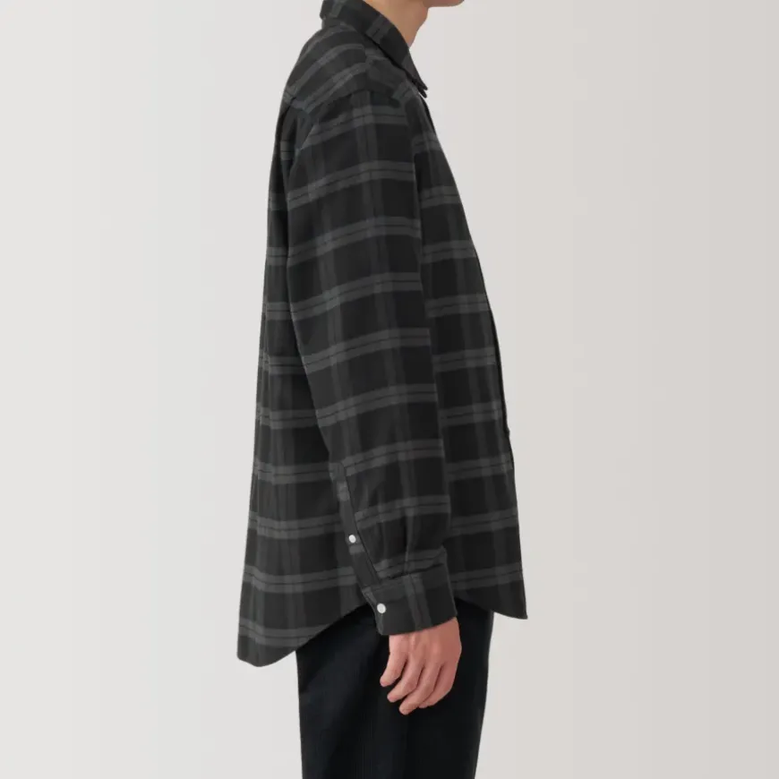 Men's Flannel Long Sleeve Patterned Shirt