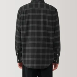 Men's Flannel Long Sleeve Patterned Shirt