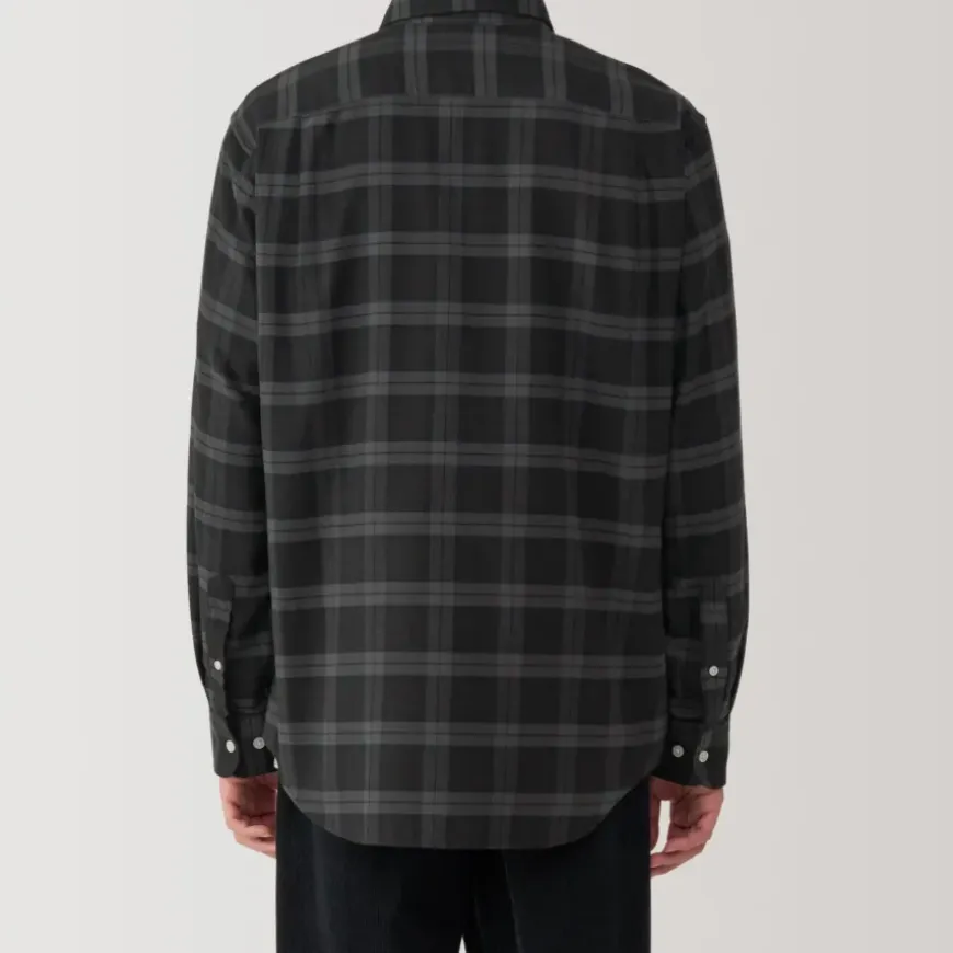 Men's Flannel Long Sleeve Patterned Shirt
