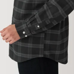 Men's Flannel Long Sleeve Patterned Shirt