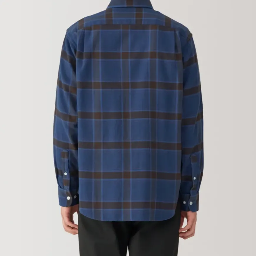 Men's Flannel Long Sleeve Patterned Shirt