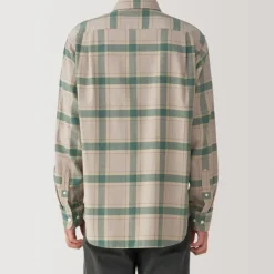 Men's Flannel Long Sleeve Patterned Shirt