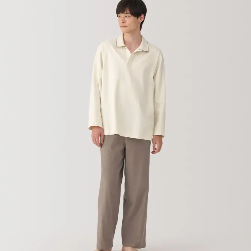 Men's Flannel Skipper Pajamas