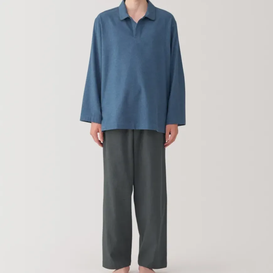 Men's Flannel Skipper Pajamas